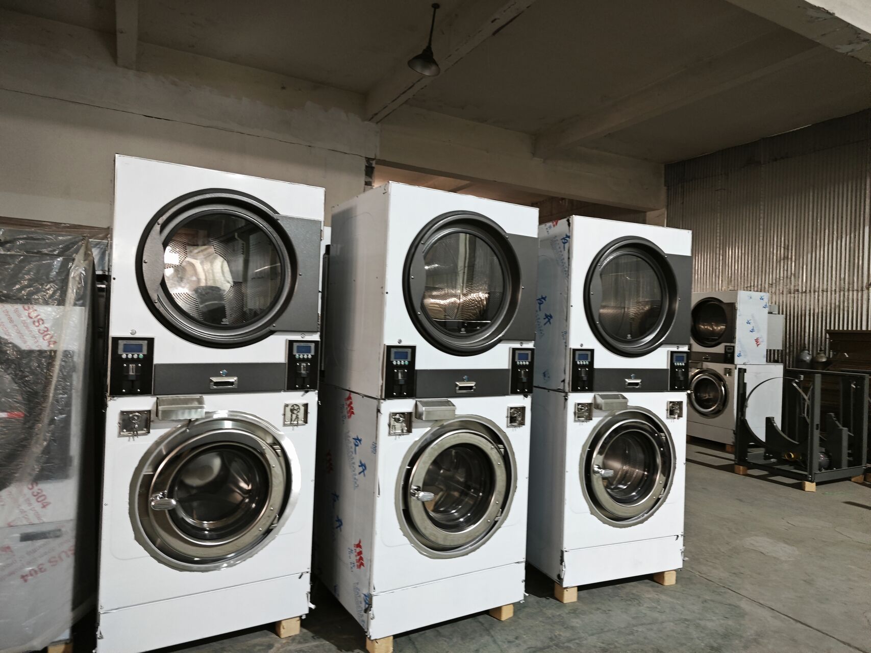 Laundry Shops Suffering High Drying Costs? Axial Air Intake Double-Layer Commercial Dryers Save Energy & Speed Up Drying(图1) Laundry Shops Suffering High Drying Costs? Axial Air Intake Double-Layer Commercial Dryers Save Energy & Speed Up Drying(图1)