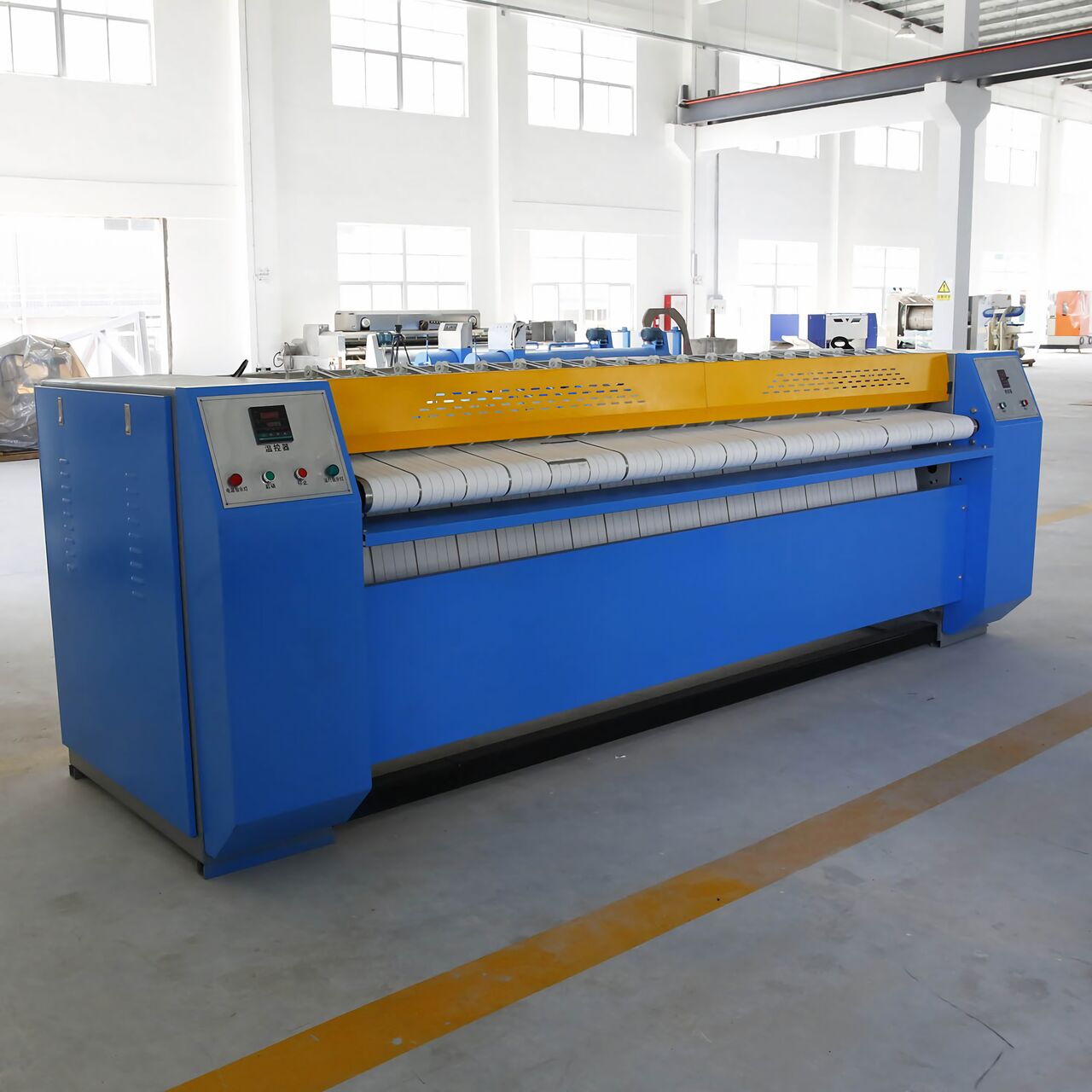 One-stop Laundry Room Supporting Solutions Empower Industrial Upgrading, Guangyi Intelligent Specializes in Industrial Washing Machines and Flatwork Ironers(图1)